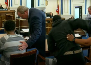 Watch: Father of Brutally Murdered Child Pummels Accused Murderer in Court Room