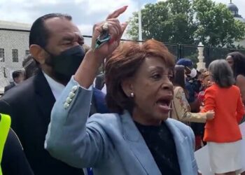 Watch: Democrat Maxine Waters Rages Outside Supreme Court: ‘The Hell With’ Them, ‘We Will Defy Them’